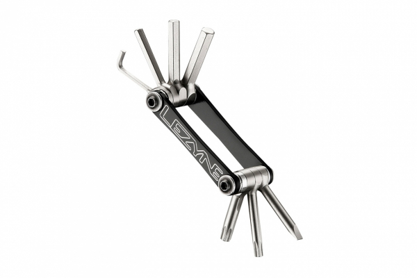 Мультитул складной Lezyne V 7 Multitool, 7 функций / Черный