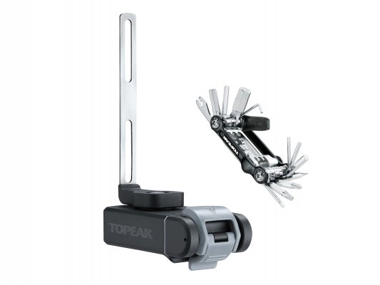 Адаптер под флягодержатель  TOPEAK Ninja T Mountain Ninja Cage Mount w/ tool box & Mini 20 Pro tool