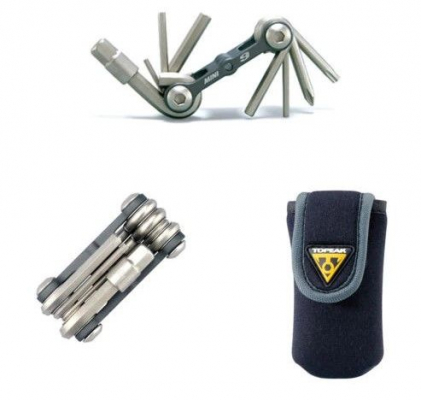 Мультиинструмент TOPEAK MINI 9 9 FUNCTION TOOL W/CARRY BAG