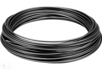 Оболочка троса перекл Alligator 4mm черная 1 м