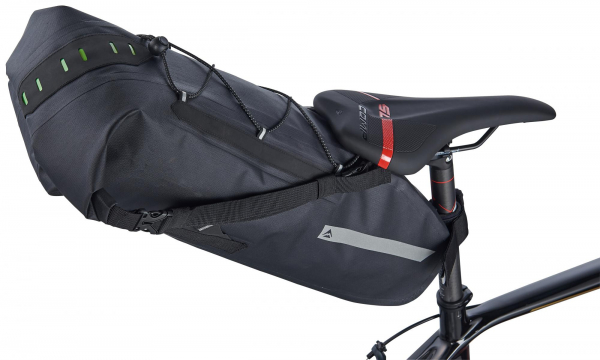 Сумка подседельная Merida Big Saddle Bag, 21,25L, 17*50*25cm, 410гр. Black/Grey