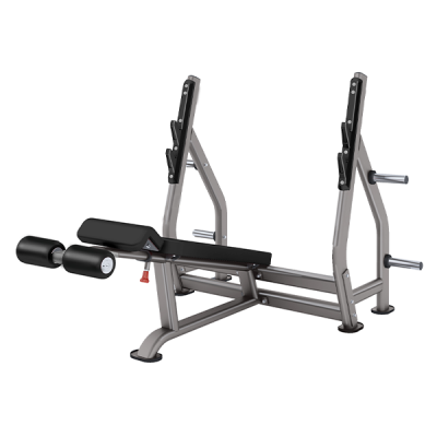 Олимпийская скамья с отрицательным наклоном для жима Smith Fitness DR006B