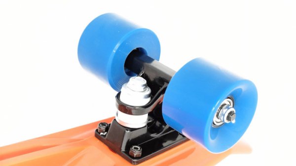 Скейт пластиковый 22х6" Moove&Fun оранжевый