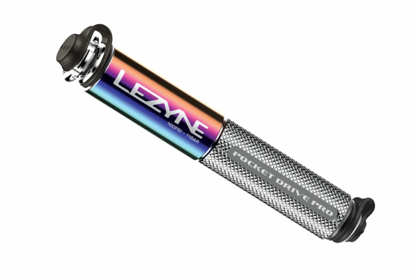 Насос велосипедный Lezyne Pocket Drive Pro, ручной / Серебристый