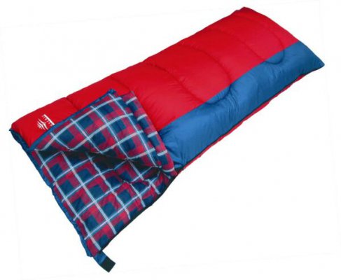 Спальный мешок Housefit красный/синий