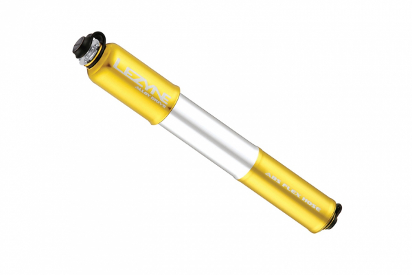 Насос велосипедный  Lezyne Alloy Drive Medium, ручной / Золотой