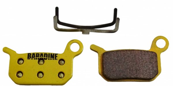Колодки для диск. торм.  BARADINE DS-16S+SP-16 SINTERED (Formula B4, Racing XC/Extreme FR/DH/B4 Team/Pro/PL и Grimeca System 13)