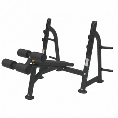 Скамья для жима с отрицательным наклоном Bronze Gym BR-1013