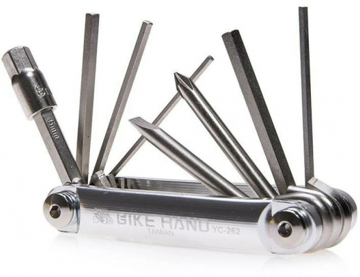Мультитул BIKE HAND YC-262 (набор ключей)