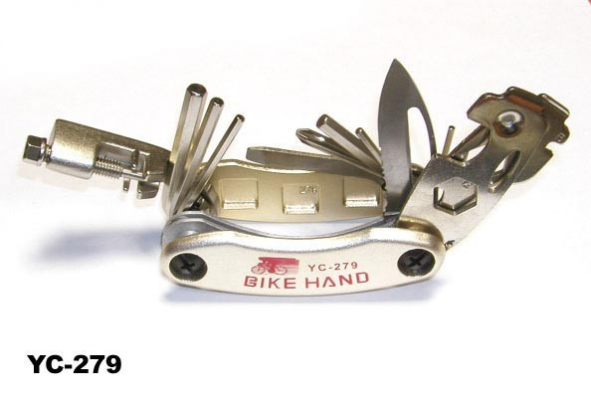 Мультитул BIKE HAND YC-279 складной с ножом