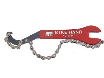 Ключ универсальный BIKE HAND YC-502A с хлыстом для кассеты