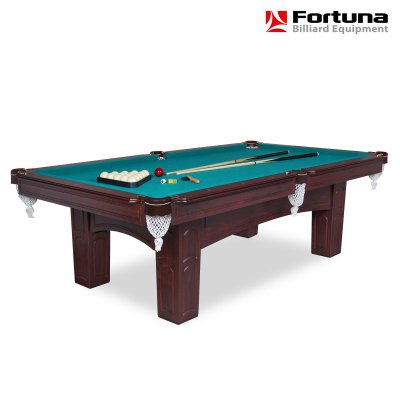 Бильярдный стол Fortuna Billiard Equipment BROOKSTONE русская пирамида 8ФТ с комплектов аксессуаров