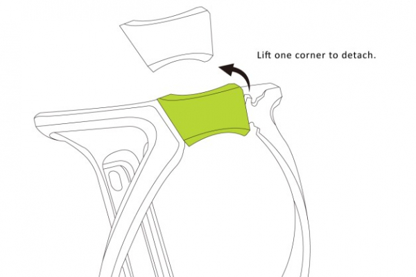 Флягодержатель Birzman Bottle Cage White