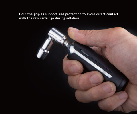 Насос CO2 Birzman E-Grip Turn