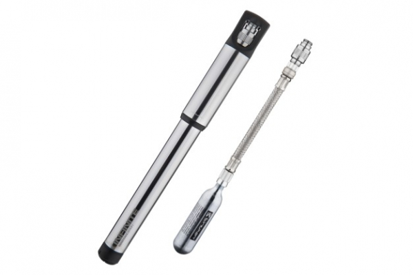 Насос велосипедный Birzman Infinite Road CO2 Silver