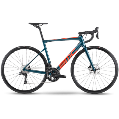 Велосипед BMC Teammachine SLR THREE Ultegra Di2 Petrol/Red (2022)