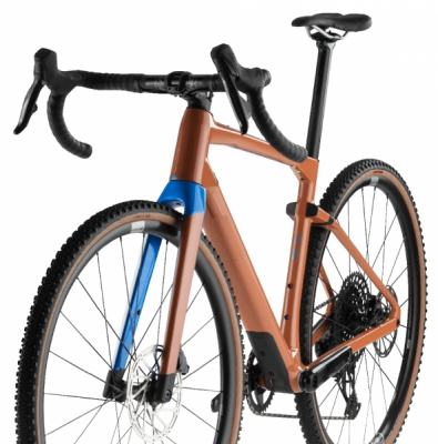 Велосипед BMC URS 01 THREE Rival AXS Eagle Sausage/Metallic Blue (2022)