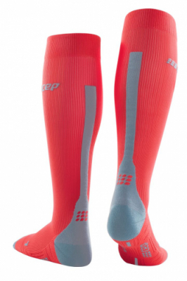 Мужские спортивные компрессионные гольфы CEP Socks 3.0 / Красный