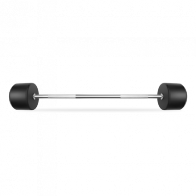 Штанга обрезиненная прямая 45 кг Bronze Gym BG-PA-BB-S45