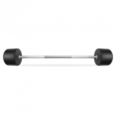 Штанга обрезиненная прямая 55 кг Bronze Gym BG-PA-BB-S55