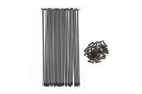 Спицы BSD Butted Black 190