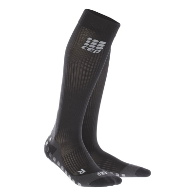 Женские восстановительные компрессионные гольфы CEP Recovery Socks / Черный-Белый CR21W-5