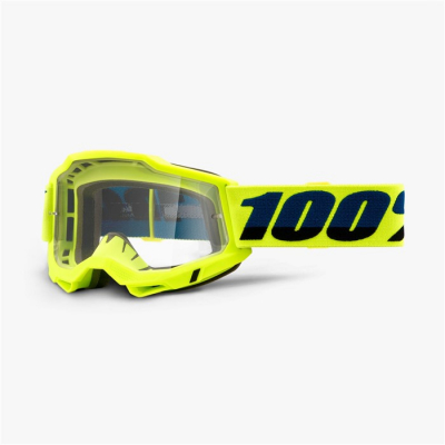 Очки 100% Accuri 2 OTG Goggle Fluo Yellow / Clear Lens