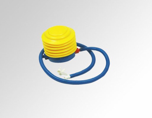 Полусфера гимнастическая надувная Original Fit.Tools с эспандерами и насосом