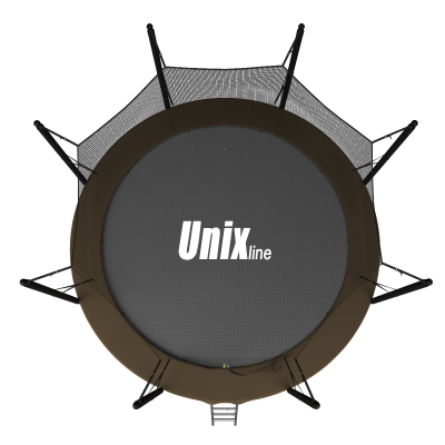 Батут Unix line Black&Brown 8 ft (inside)