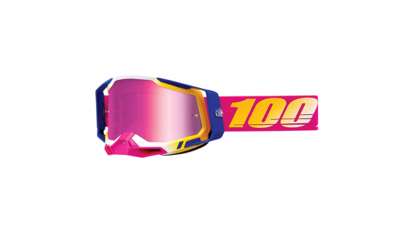 Очки 100% Racecraft 2 Goggle Mission / Mirror Pink Lens