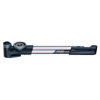 Велонасос GIYO GP-993, металлический, с Т-образной ручкой, манометр, 120 PSI (8атм) presta/schrader