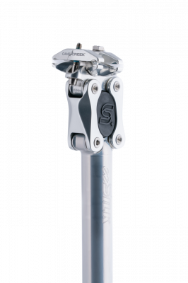 Подседельный штырь амортизатор Cane Creek eeSilk+ AFM 27,2 Alloy Silver