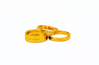 Комплект рулевых колец Cane Creek Interlock Spacer Kit Gold