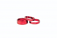 Комплект рулевых колец Cane Creek Interlock Spacer Kit Red