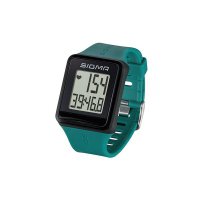 Часы спортивные Sigma SPORT iD.GO: пульсометр, секундомер, часы. Цвет: бирюзовый, фиолетовый, красный, черный