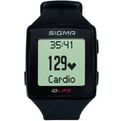Часы спортивные  Sigma SPORT iD.LIFE: пульсометр с зонами эффективности, индикация целевой зон