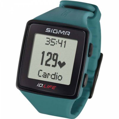 Часы спортивные  Sigma SPORT iD.LIFE: пульсометр с зонами эффективности, индикация целевой зоны, текущая скорость/расстояние