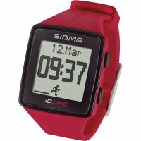 Часы спортивные  Sigma SPORT iD.LIFE: пульсометр с зонами эффективности, индикация целевой зоны, текущая скорость/расстояние