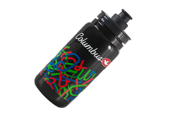 Фляга велосипедная Cinelli Columbus Tubography, 550 мл / Черная