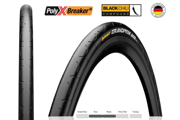 Покрышка 700x25 mm CONTINENTAL Grand Prix foldable 3/180Tpi 230 гр.