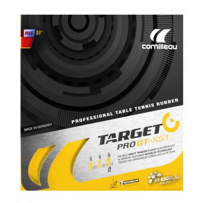 Накладка Cornilleau Target Pro GT X 51 2.0 мм (красный)