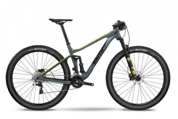 Велосипед BMC MTB Agonist 02 TWO grey/black/yellow Deore /XT (2018)