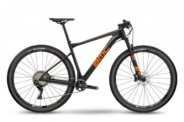Велосипед BMC MTB Teamelite 02 ONE SLX/XT Carbon/Orange/Grey (2018)
