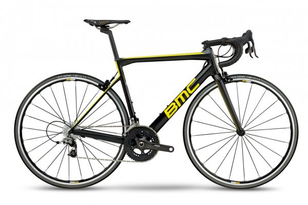 Велосипед BMC Teammachine SLR01 TWO Carbon/Yellow/Grey (2018)