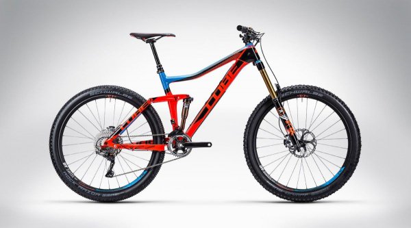 Велосипед Cube Stereo 160 Super HPC action team 27.5 (2015)