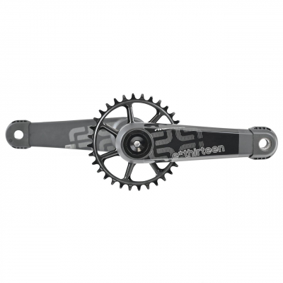 Шатуны E THIRTEEN LG1 Race Carbon Cranks 165x73mm Black