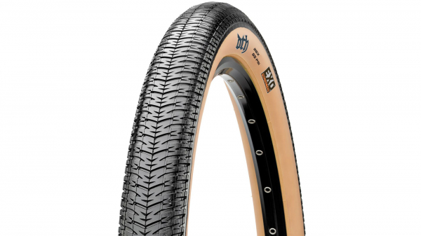 Покрышка велосипедная Maxxis DTH, 26X2.15, M147P, СКЛАДНАЯ, ЧЕРНО-КОРИЧНЕВЫЙ