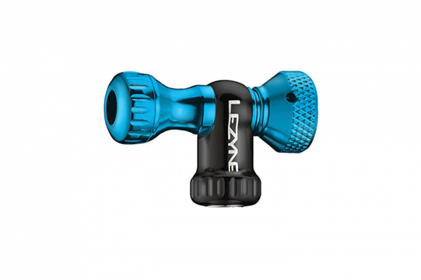 Насос насадка Lezyne Control Drive CO2 HI Gloss Head only / Синий