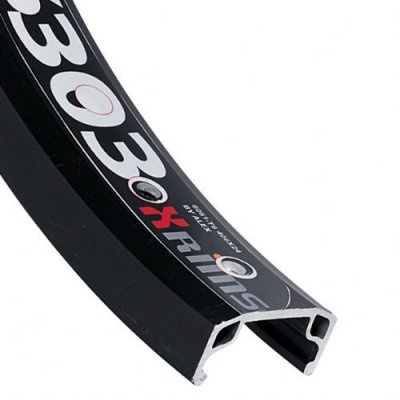 ALEX RIMS Обод Y303, 20х24ммх48H, A/V, одинарный, чёрный