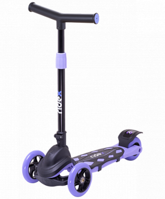Самокат  RIDEX  3D Robin (120/90 мм), фиолетовый